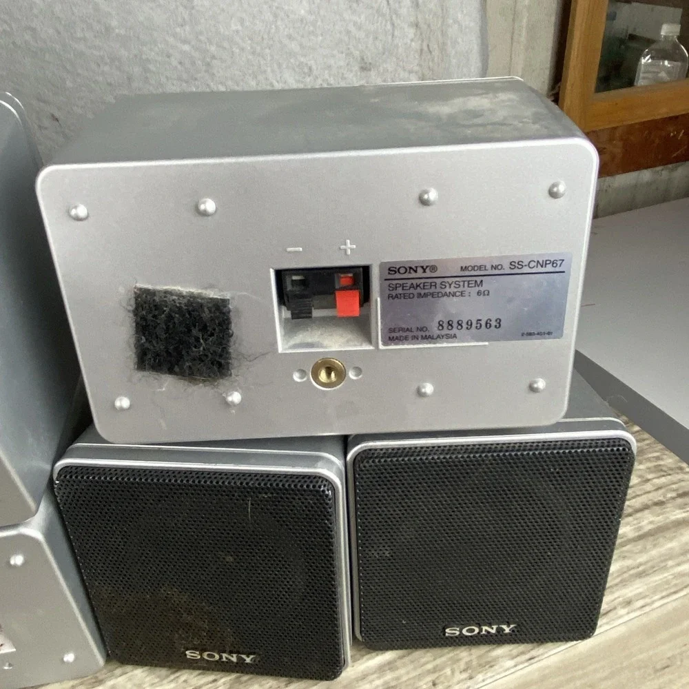 Sony SS-MSP67R(L) SS-CNP67 SS-MSP67SR(SL) & Subwoofer SS-WMSP67 Speaker System